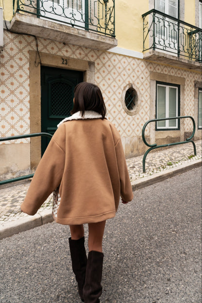 ALCÂNTARA OVERSIZED COAT